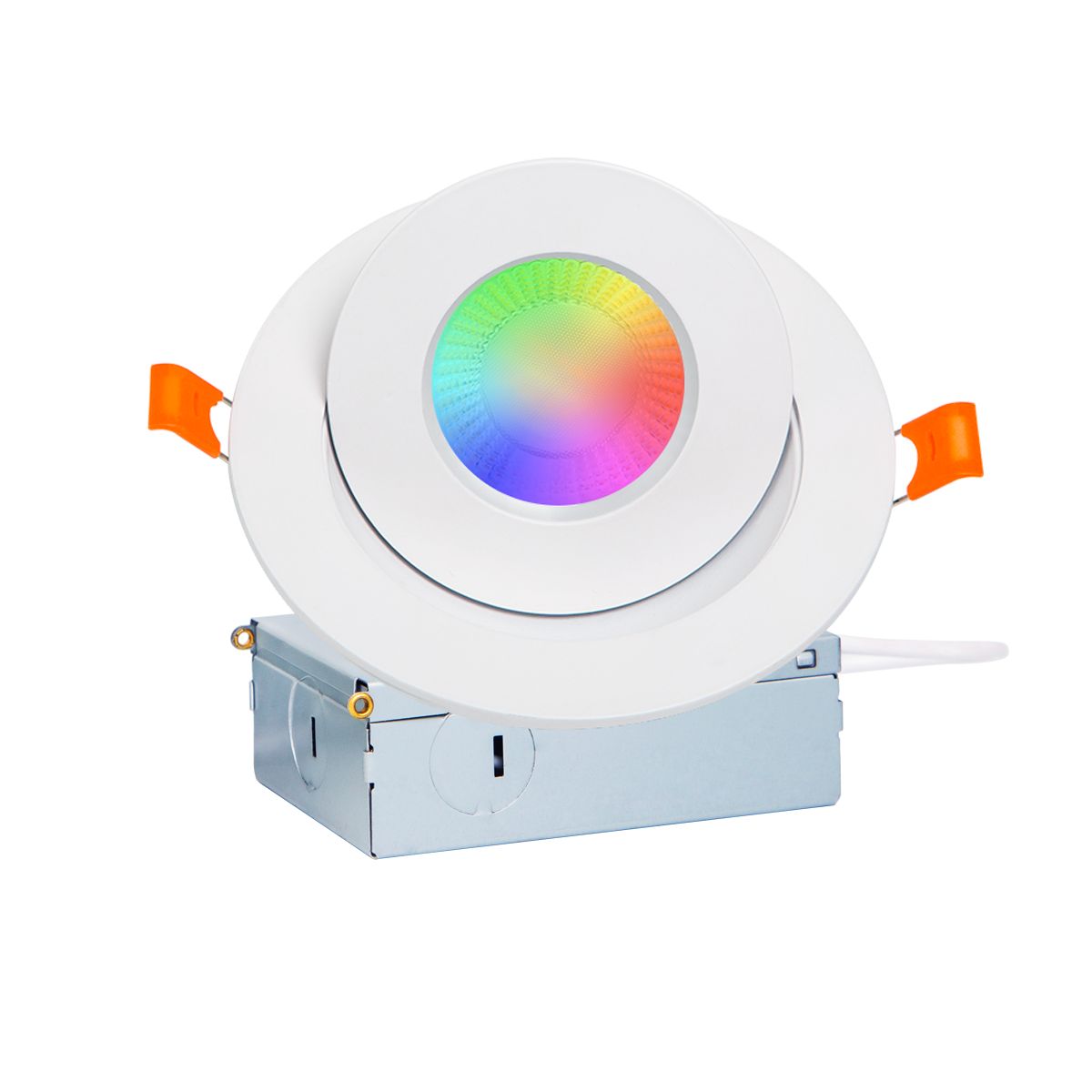 RGB 4” 9W Multi-directional Gimbal Light