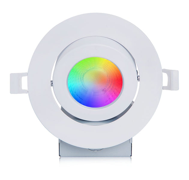 RGB 4Inch 9W Slim Gimbal Light